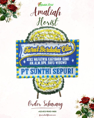Papan Bunga Duka di Walitelon Selatan