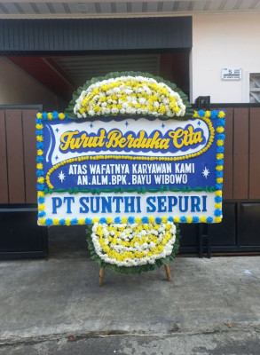 Papan Bunga Duka di Walitelon Selatan